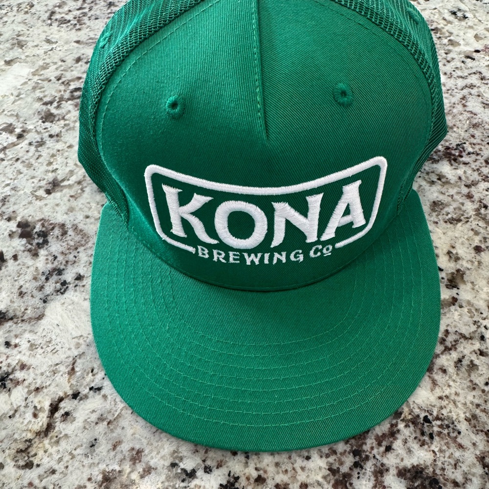 Kona Brewing Co Green Trucker Hat